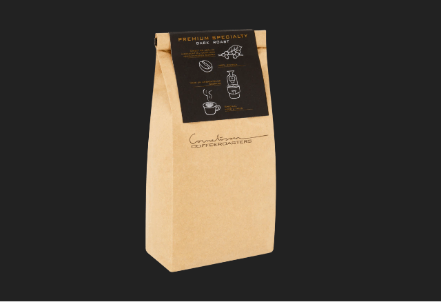 Cornelissen Coffee Roasters etiket